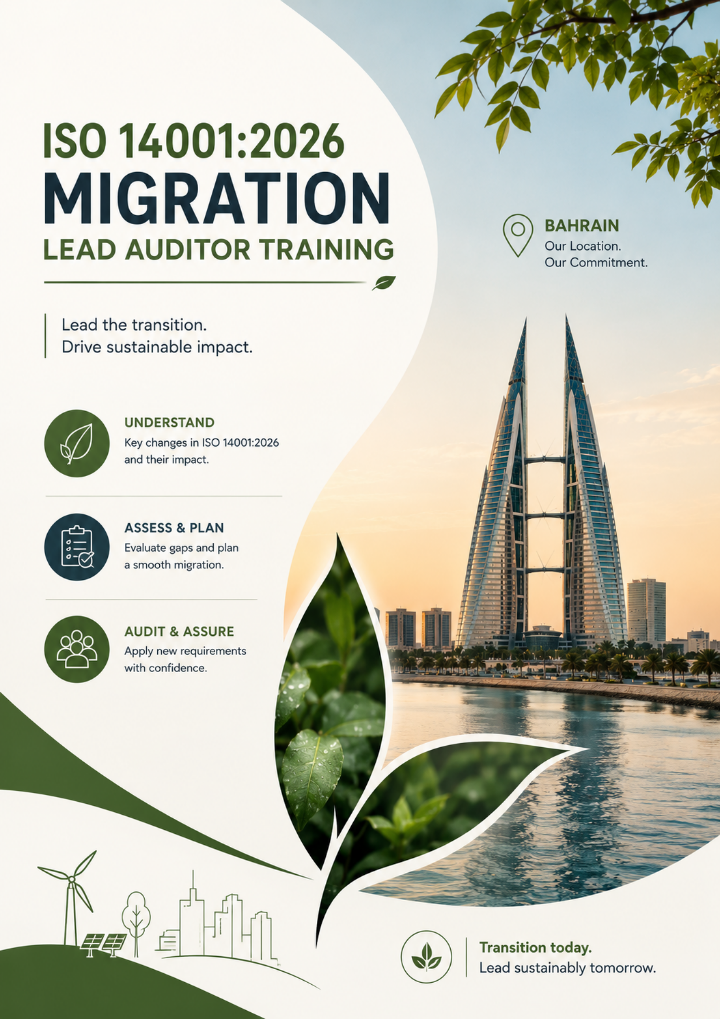 ISO 14001:2026 Migration Lead Auditor Training in Bahrain